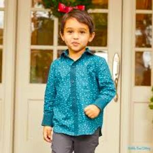 Matilda Jane Boys Top 4 Choose Your Path Jack Frost Christmas Winter Holiday 4T